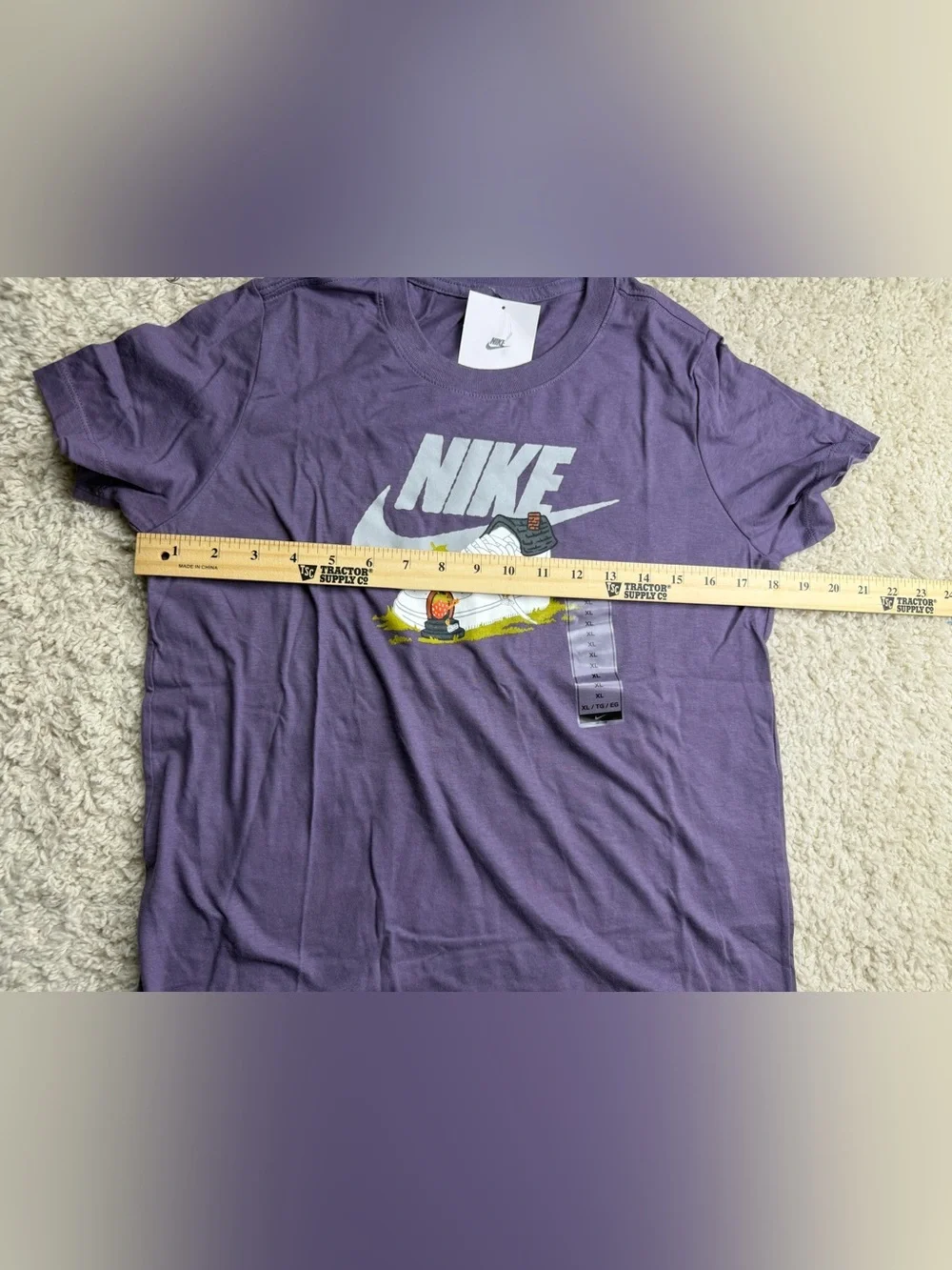 Kids XL Nike Purple Graphic Tee NWT